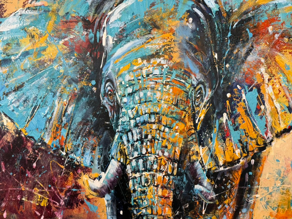 Jabari - Original Oil Painting by Ben Goymour